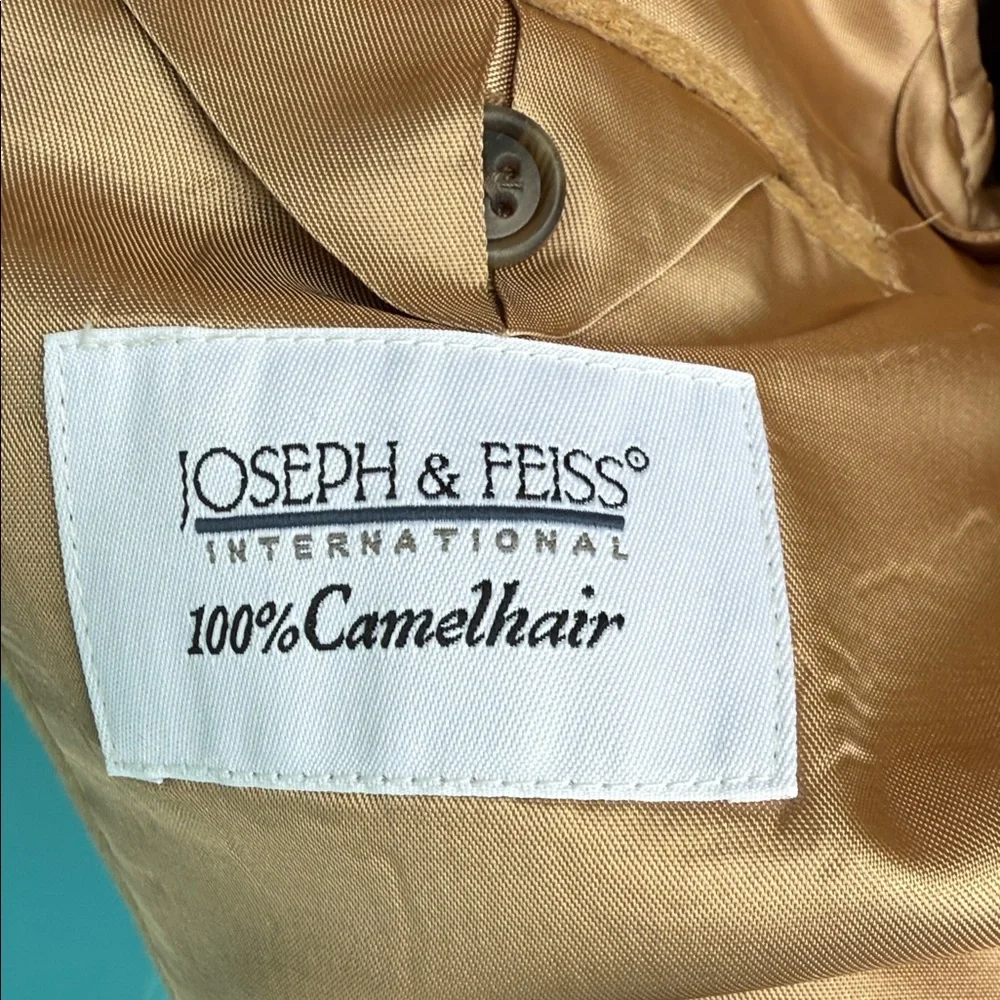 Joseph & Feiss international 42L tan camel hair Blazer sport coat